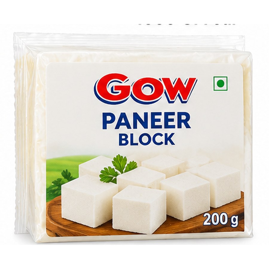 Gowardhan Fresh Paneer Block 200 g